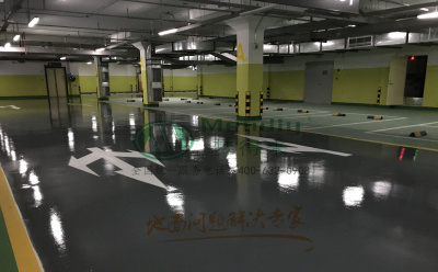 ‌旧地面翻新方案：贵南环氧地坪涂层覆盖混凝土裂缝修复技术